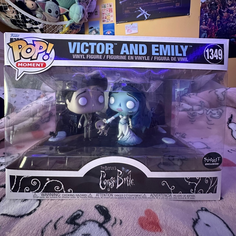 Funko Pop Victor and Emily Figures - “Spirit Halloween Exclusive”